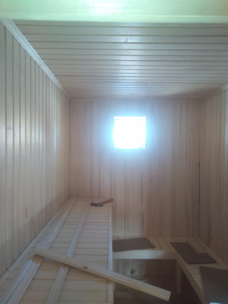 Фото готовых работ - Каркасная баня 6×6 м.