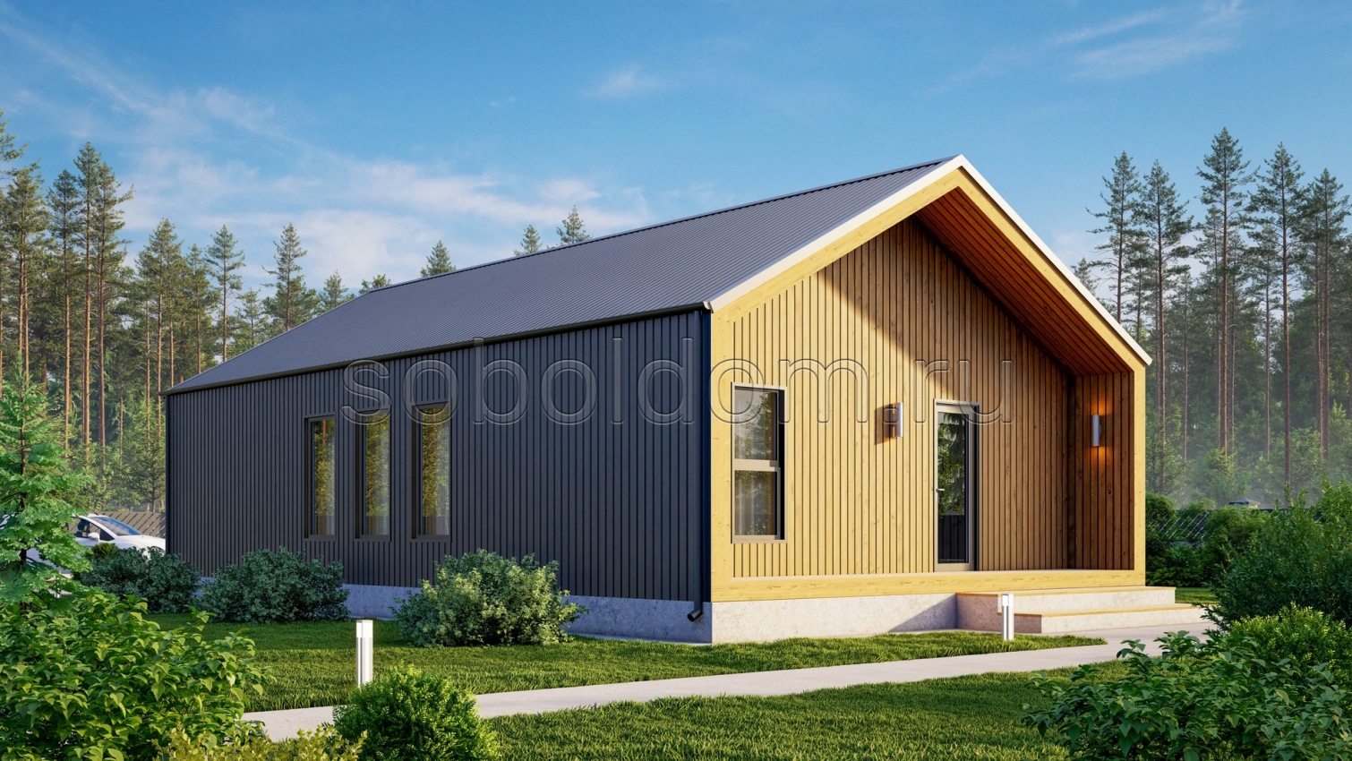 Барн-1, 7,5х13 м.