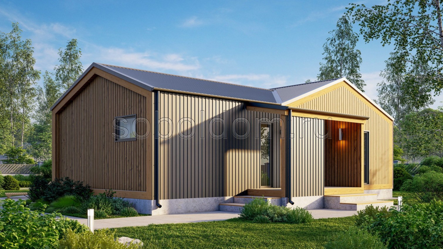 Барн-2, 12х12 м.