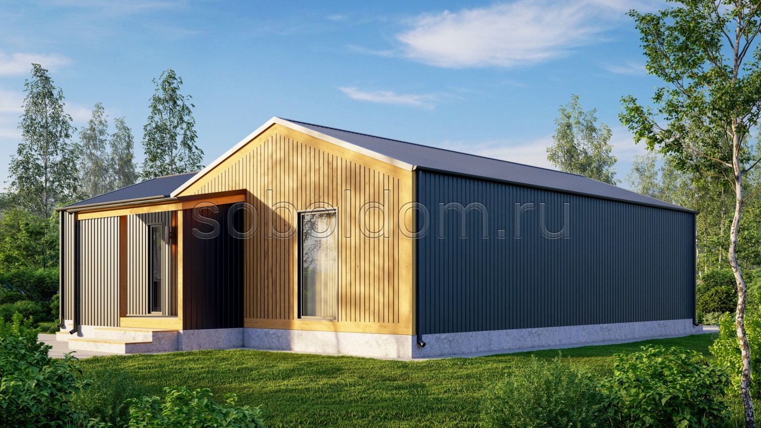 Барн-2, 12х12 м.