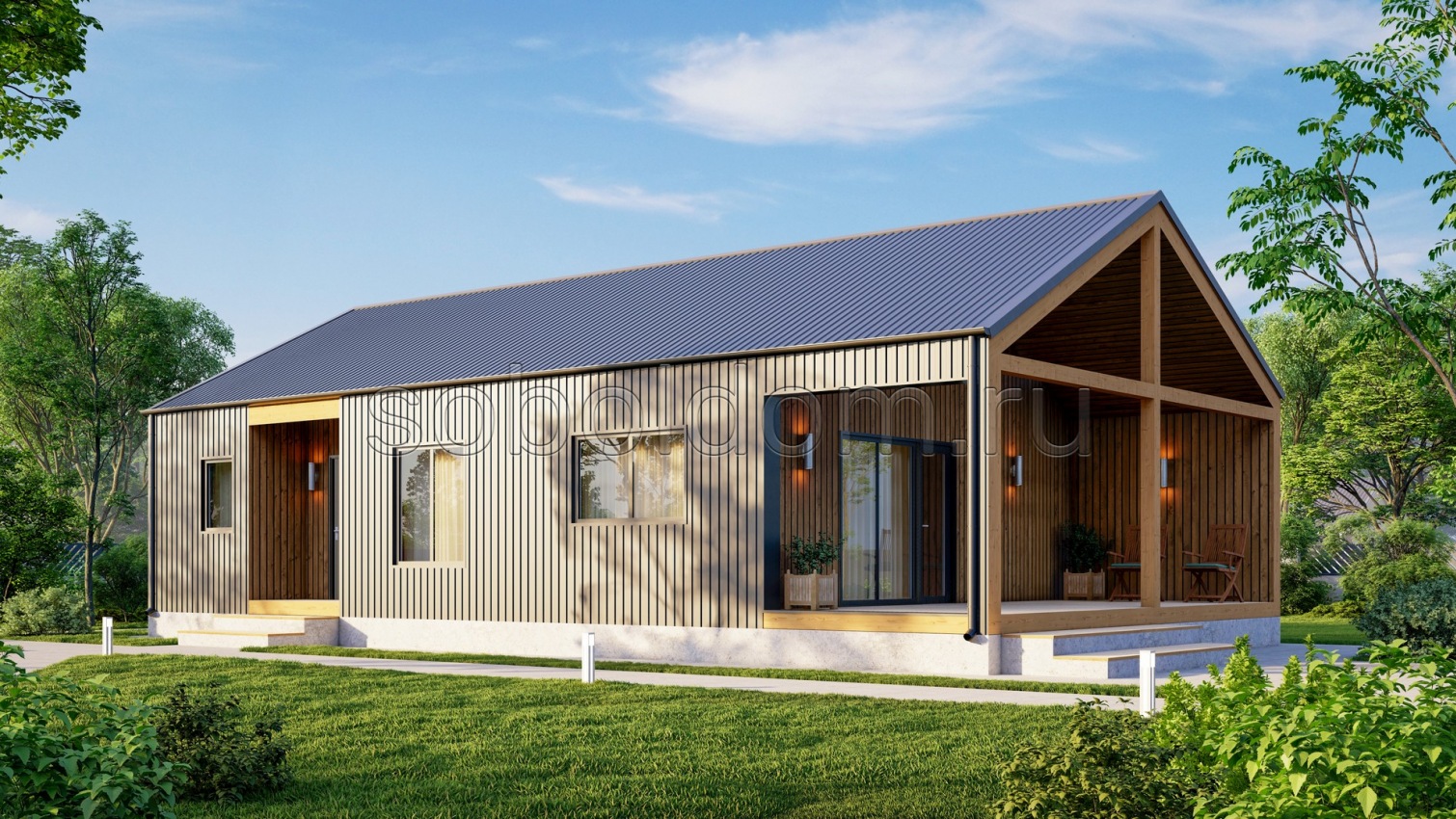 Барн-7, 8х14,5 м.