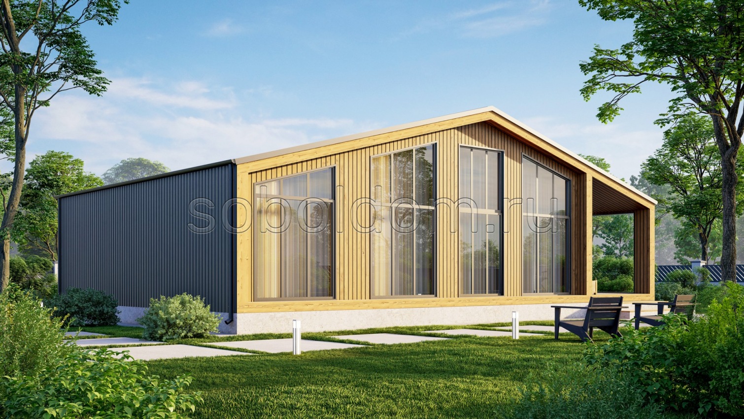 Барн-6, 9,5х14 м.