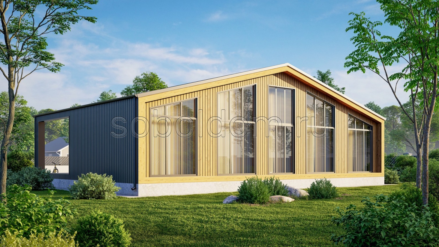 Барн-6, 9,5х14 м.