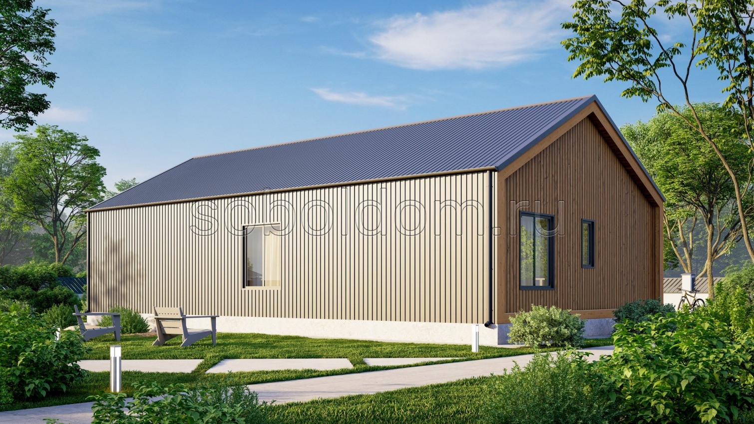 Барн-7, 8х14,5 м.