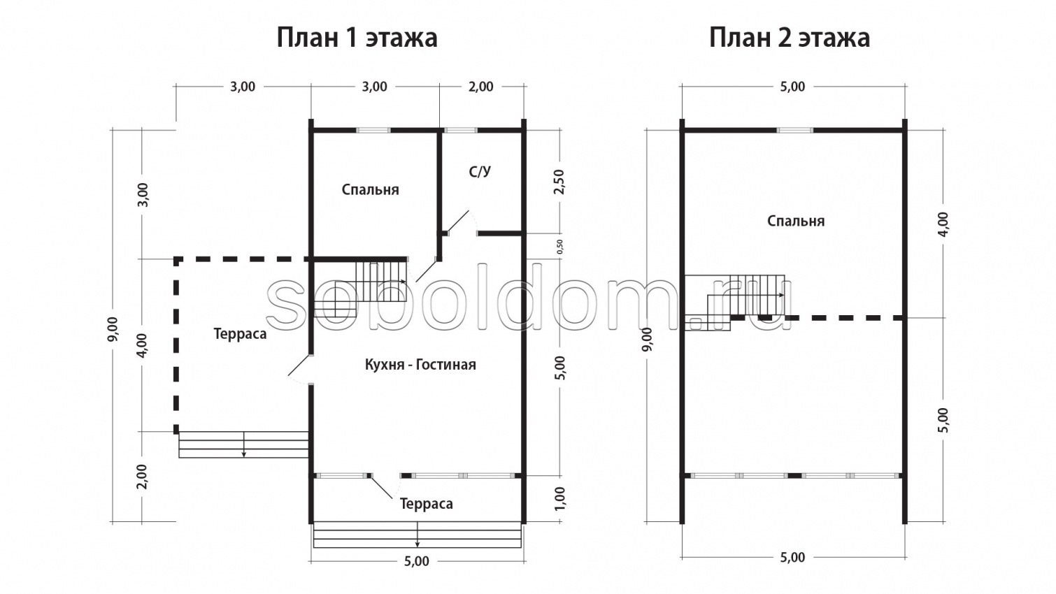 Барн-10, 5х9 м.