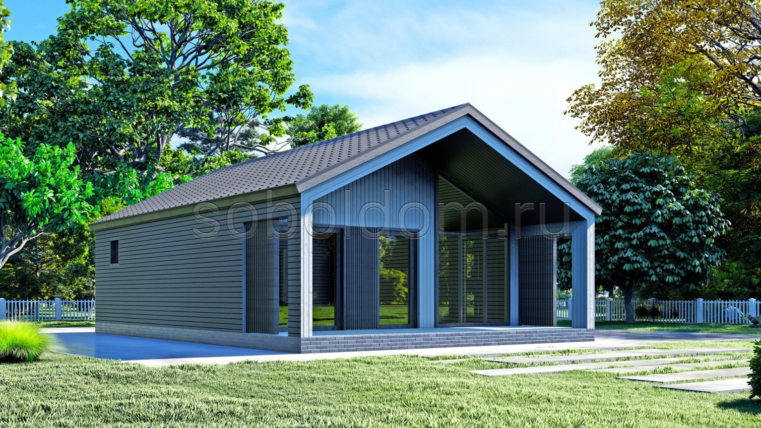 Барн-15, 8х12 м.