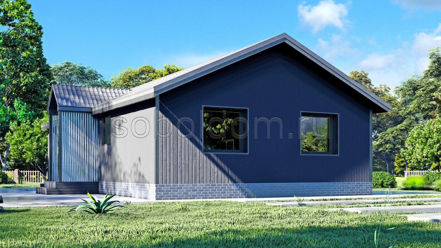 Барн-13, 8х12 м.