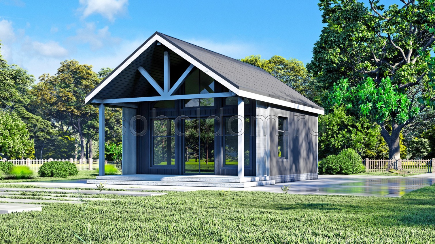 Барн-19, 6х8,5 м.