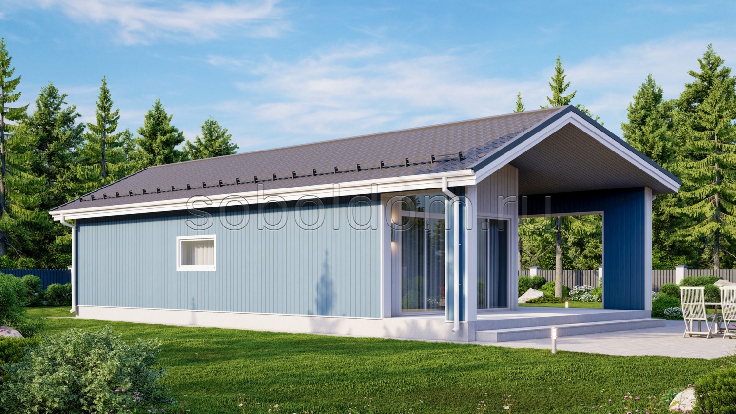 Барн-23, 12х15 м.