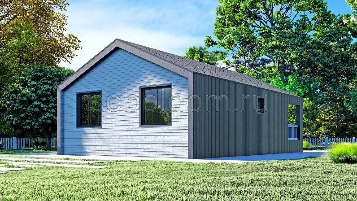 Барн-18, 8х12,5 м.