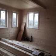 Фото готовых работ - Каркасный дом 7×9 м.