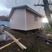 Фото готовых работ - Каркасный дом 6×6 м.