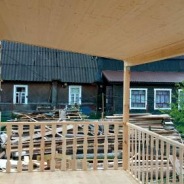 Фото готовых работ - Дом из профилированного бруса 7х8 м + терраса 2,5х7 м