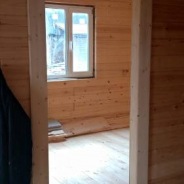 Фото готовых работ - Дом из профилированного бруса 7х8 м + терраса 2,5х7 м