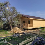 Фото готовых работ - Каркасный дом 7,5х12 м. (К-37)