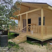 Фото готовых работ - Каркасный дом 7,5х12 м. (К-37)