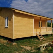 Фото готовых работ - Каркасный дом 9х 7.5 м (Проект К-107)