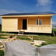 Фото готовых работ - Каркасный дом 9х 7.5 м (Проект К-107)