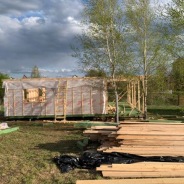 Фото готовых работ - Каркасный дом 9х10.5 м (Проект К-160)