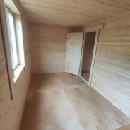 Фото готовых работ - Каркасный дом 6х6 м. (Проект К-5)