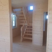 Фото готовых работ - Каркасный дом 8х8 м.