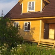 Фото готовых работ - Каркасный дом 6х8 м., с мансардой (К-153) 