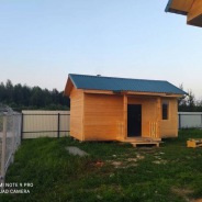 Фото готовых работ - Каркасный дом 6х7,5 м., и каркасная баня 6х3 м.