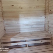 Фото готовых работ - Каркасный дом 6х7,5 м., и каркасная баня 6х3 м.