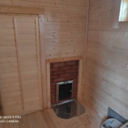 Фото готовых работ - Каркасный дом 6х7,5 м., и каркасная баня 6х3 м.