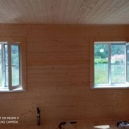 Фото готовых работ - Каркасный дом 6.0 х 9.0 м.