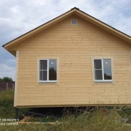 Фото готовых работ - Каркасный дом 6.0 х 9.0 м.