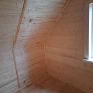 Фото готовых работ - Каркасный дом 6.0 х 7.0 м (К-102)