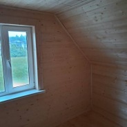 Фото готовых работ - Каркасный дом 6.0 х 7.0 м (К-102)