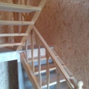 Фото готовых работ - Каркасный дом 9.0 х 8.5 м.