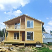 Фото готовых работ - Каркасный дом 6х8 м. (К-154)