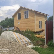 Фото готовых работ - Каркасный дом 6х8 м. (К-154)