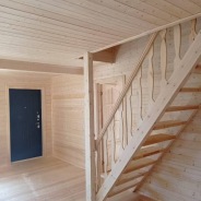 Фото готовых работ - Каркасный дом 6.0×8.0 м (К-110)