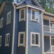 Фото готовых работ - Каркасный дом 6х9 м (К-34)