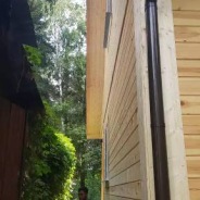 Фото готовых работ - Дом из проф. бруса камерной сушки 8×9 м. с мансардой (Д-133)