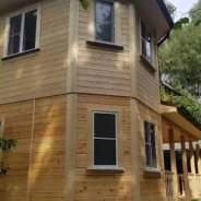 Фото готовых работ - Дом из проф. бруса камерной сушки 8×9 м. с мансардой (Д-133)