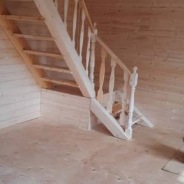 Фото готовых работ - Каркасный дом 6×8 м. (K-152)