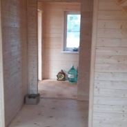 Фото готовых работ - Каркасный дом 6×8 м. (K-152)