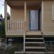 Фото готовых работ - Каркасный дом 6×8 м. (К-13)