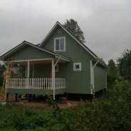 Фото готовых работ - Каркасный дом 7×9 м. (К-15)