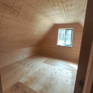 Фото готовых работ - Дом из профилированного бруса камерной сушки 6×8 с мансардой (Д-142)