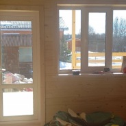 Фото готовых работ - Каркасный дом 6х8 м. + терраса 2,5х8 м.