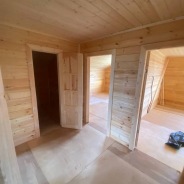 Фото готовых работ - Дом из профилированного бруса камерной сушки 8х10 м.