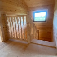 Фото готовых работ - Дом из профилированного бруса камерной сушки 8х10 м.