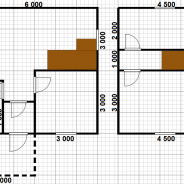 Фото готовых работ - Каркасный дом 6х6 м., с мансардой