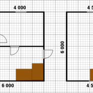 Фото готовых работ - Каркасный дом 6×6. м с мансардой